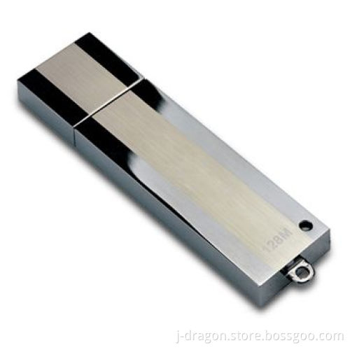 Metal USB Flash Drive with 1 to 16GB Storage, Laser Engraving or Color Imprint